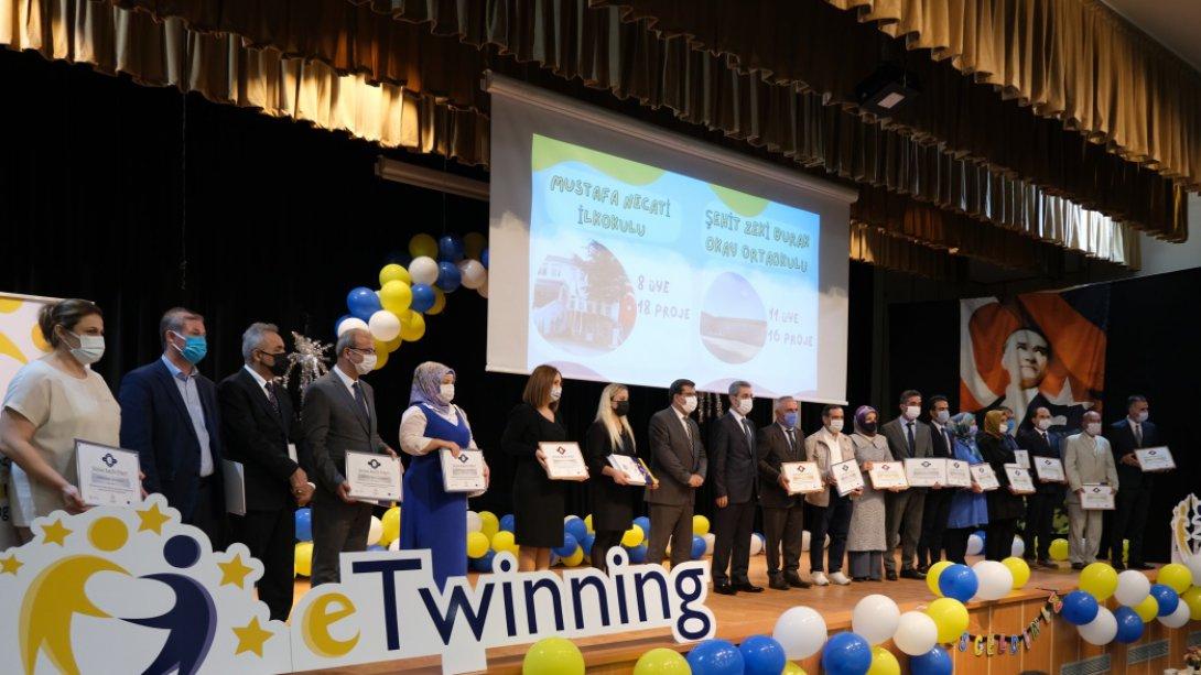eTwinning Ödül Töreni İlçemiz Mahmut Celalettin ÖKTEN İmam Hatip Ortaokulu' nda Yapıldı