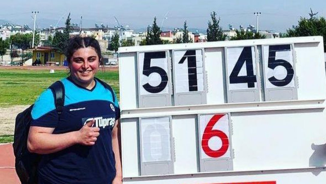 Türkiye Atlamalar Ligi U18 Yarışmalarında Türkiye Şampiyonluğu