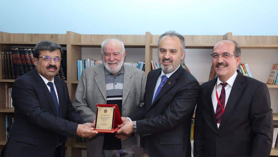 Bursa Büyükşehir Belediye Başkanı Sn. Alinur AKTAŞ Balabanbey Dörtçelik İlkokulu Kütüphane Açılış Törenine Katıldı