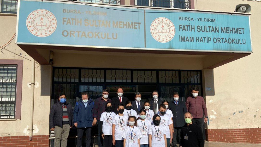 TÜBİTAK 4006 Bilim Fuarı İlçemiz Fatih Sultan Mehmet Ortaokulunda Gerçekleştirildi